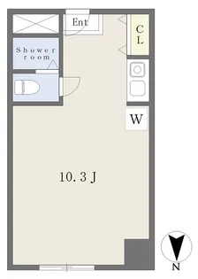 南四条ユニハウス【1006号室】の間取り