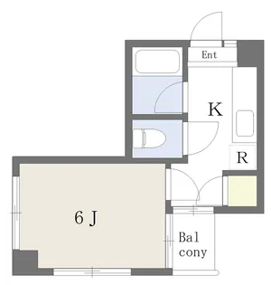 ペンション大手町【301号室】の間取り