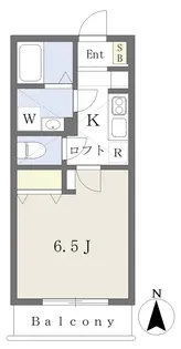 ドミール海老名【302号室】の間取り