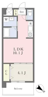 LUST YANAIMACHI Ⅱ【302号室】の間取り
