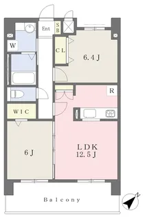 Gスクエア【702号室】の間取り