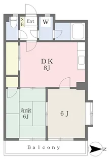 グリーンヒルズ行橋【301号室】の間取り