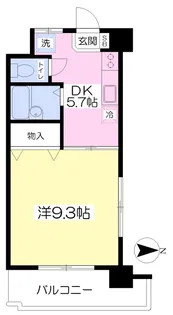 フェニックス松末【501号室】の間取り