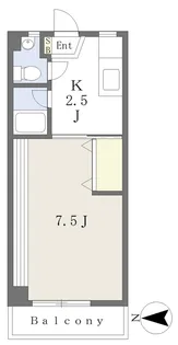 第10グリーンハイツ【606号室】の間取り