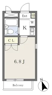 E−STORY新守山第2【403号室】の間取り