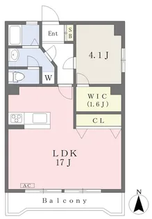 サンロードマンション【405号室】の間取り