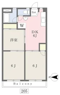 3DKの間取り画像