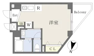 セレーノ与野【203号室】の間取り