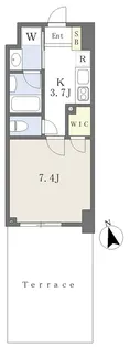 大同エクリューズ【306号室】の間取り