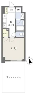 大同エクリューズ【307号室】の間取り