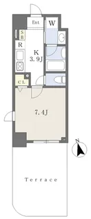 大同エクリューズ【309号室】の間取り