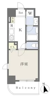 大同エクリューズ【409号室】の間取り