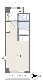 ビッグバン和光Ⅱ【601号室】の間取り