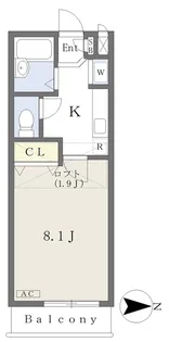 サンレオ長町【2階】の間取り
