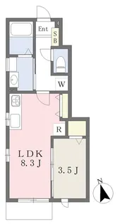 宮城県仙台市泉区松森字内町【アパート】の間取り