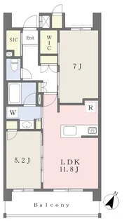 (仮称)宮城野区新田東一丁目【205号室】の間取り
