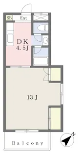 エンゼルコート21【507号室】の間取り