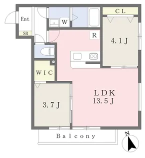 千葉県千葉市若葉区西都賀1丁目【アパート】の間取り