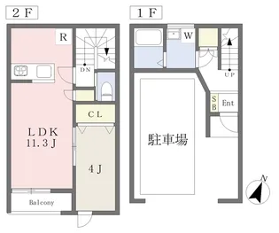 Ulysses小栗【106号室】の間取り