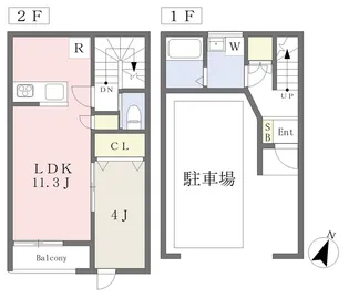 Ulysses小栗【107号室】の間取り