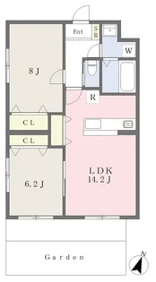 千葉県流山市東初石3丁目【マンション】の間取り