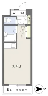 ビッグバン和光Ⅱ【905号室】の間取り