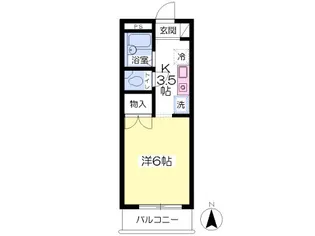 東京都杉並区下井草2丁目【マンション】の間取り