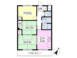 加藤マンション【203号室】の間取り