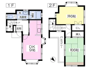 千葉県柏市逆井1丁目【一戸建】の間取り