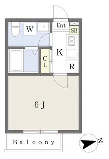 千葉県船橋市前原東1丁目【アパート】の間取り