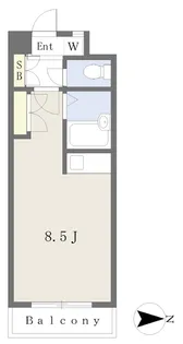 ビッグバン和光Ⅱ【906号室】の間取り