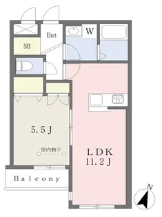 フォルトゥナ光Ⅱ【302号室】の間取り
