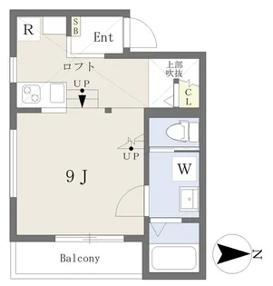 プレミアージュ【103号室】の間取り