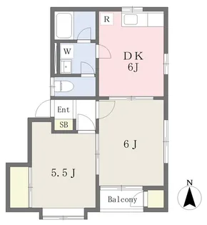 ソレアードF【101号室】の間取り