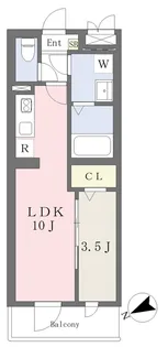 千葉県船橋市海神町東1丁目【マンション】の間取り