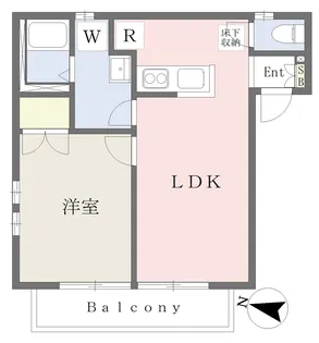 ベル・ソネット【101号室】の間取り