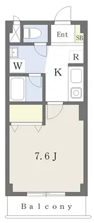 オリエンタルマンションⅡ【305号室】の間取り