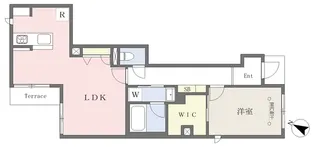 アクシア【101号室】の間取り