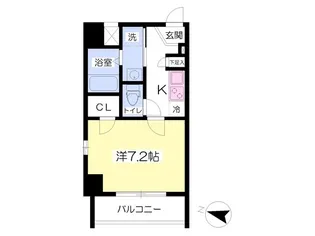 アヴェニュー・ドゥ【301号室】の間取り