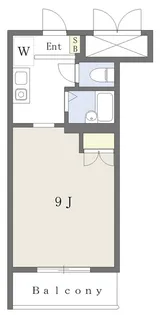 J&K’S FAVORITE【508号室】の間取り