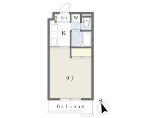 金剛ハイツ【307号室】の間取り