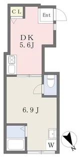 (仮)グランシャレー青砥2【D号室】の間取り