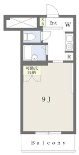 J&K’S FAVORITE【512号室】の間取り