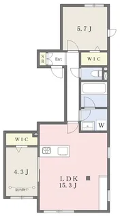 サンコート覚王山【101号室】の間取り