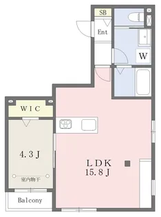 サンコート覚王山【201号室】の間取り