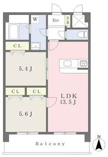 第5椿マンション【302号室】の間取り