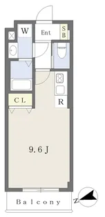 YASUIビル第11【202号室】の間取り