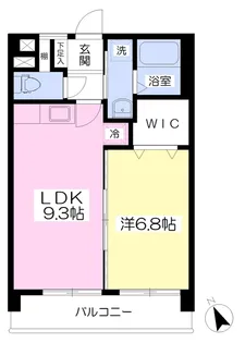 フェルト705【203号室】の間取り