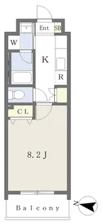 WIN黒崎【202号室】の間取り