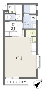 Grandio【101号室】の間取り